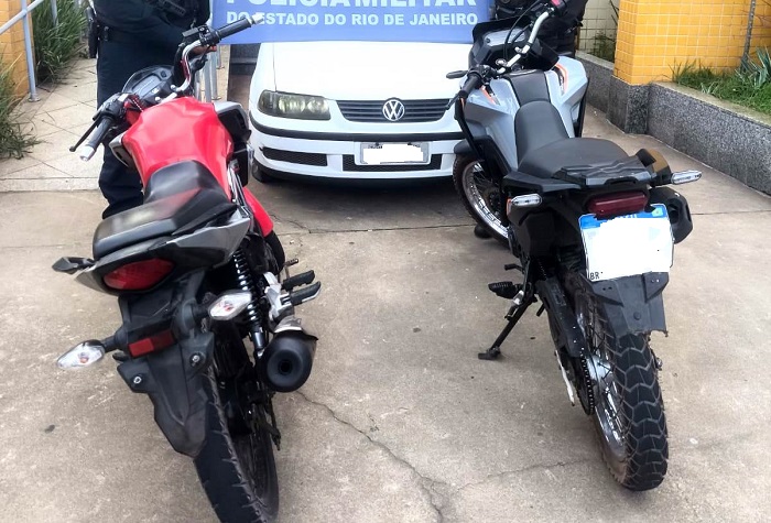 Motocicletas suspeitas de adulteração são apreendidas pela polícia em SJB