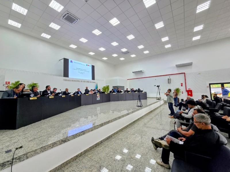 SJB debate LDO para 2027 em audiência pública