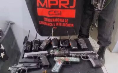 PMs são presos por peculato e comércio ilegal de arma de fogo durante operação do MPRJ