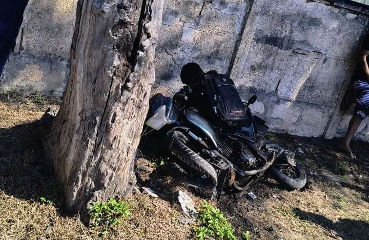 Vídeo – Acidente deixa motociclista gravemente ferido em São João da Barra