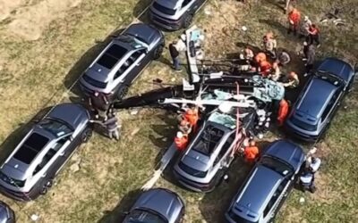 Vídeos – Dois helicópteros se chocam e deixam seis mortos no Rio