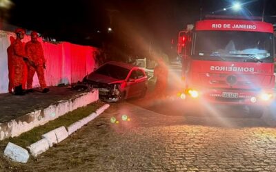 Vídeo – Acidente deixa homem ferido em Atafona