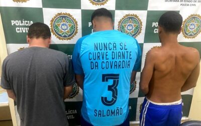 Polícia Civil prende integrantes de facção criminosa durante operação em São João da Barra