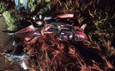 Acidente deixa motociclista gravemente ferido na BR 356 em São João da Barra
