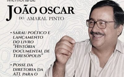 Escritor sanjoanense João Oscar, In Memoriam, será homenageado em Teresópolis com lançamento de livro inédito e solenidade cultural