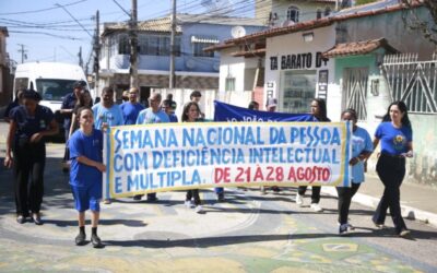Semana Nacional da Pessoa com Deficiência marcada com caminhada em SJB