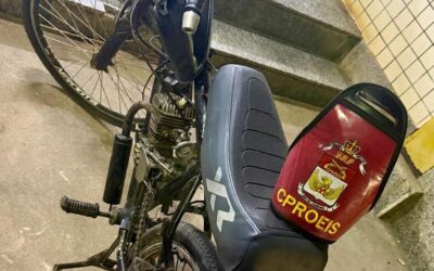 Bicicleta motorizada é apreendida após denúncias de perturbação do sossego em SJB