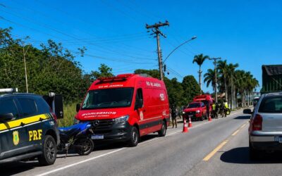 Motociclista fica ferido após tentativa de homicídio na BR-356, entre São João da Barra e Campos