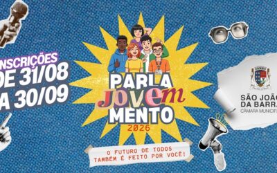 Inscrições abertas para o ‘Parlamento Jovem’ da Câmara de São João da Barra