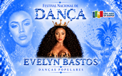 Evelyn Bastos confirma presença no 3º Festival Nacional de Dança de SJB