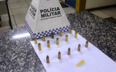 Polícia apreende munições e cocaína durante ação em São João da Barra