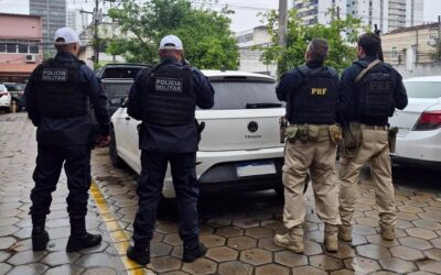 PRF localiza suspeito após abordagem a veículo clonado em Campos dos Goytacazes