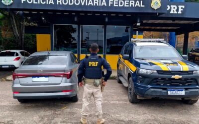 PRF recupera veículo roubado e prende suspeito por adulteração de sinal identificador e receptação em Campos dos Goytacazes